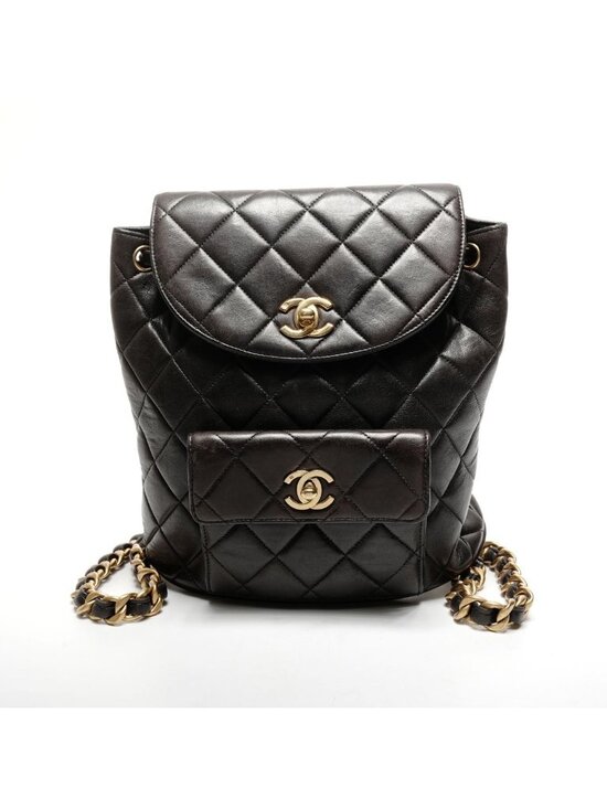 Chanel Backpack Lambskin Duma Quilted main image 6